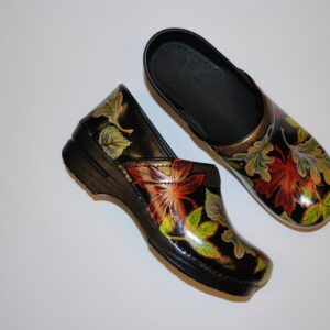 LIMITED EDITION DANSKO PROFESSIONAL HAND PAINTED CLOGS - FALL